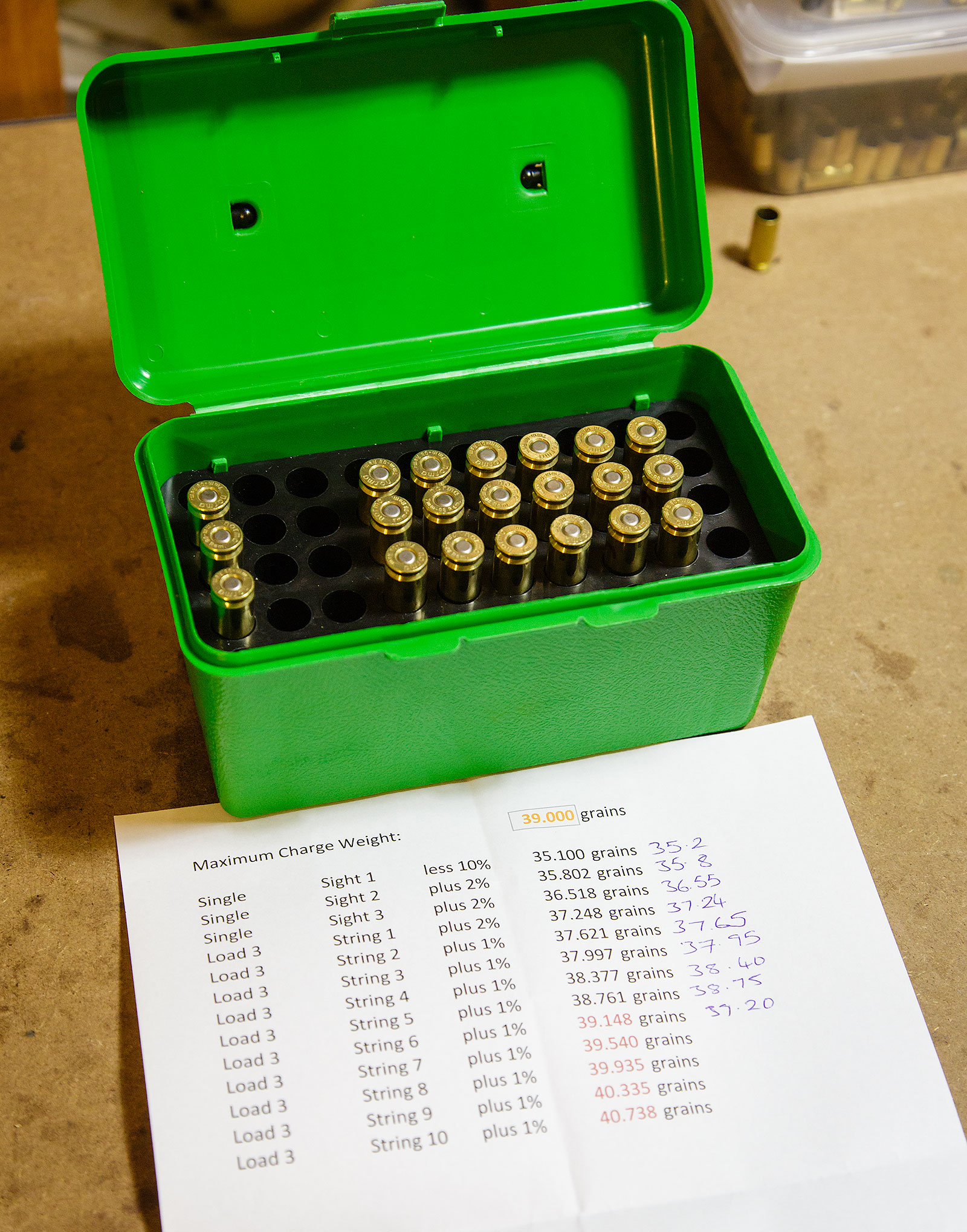 ocw load testing, Evaluating your reloads – OCW Load Testing