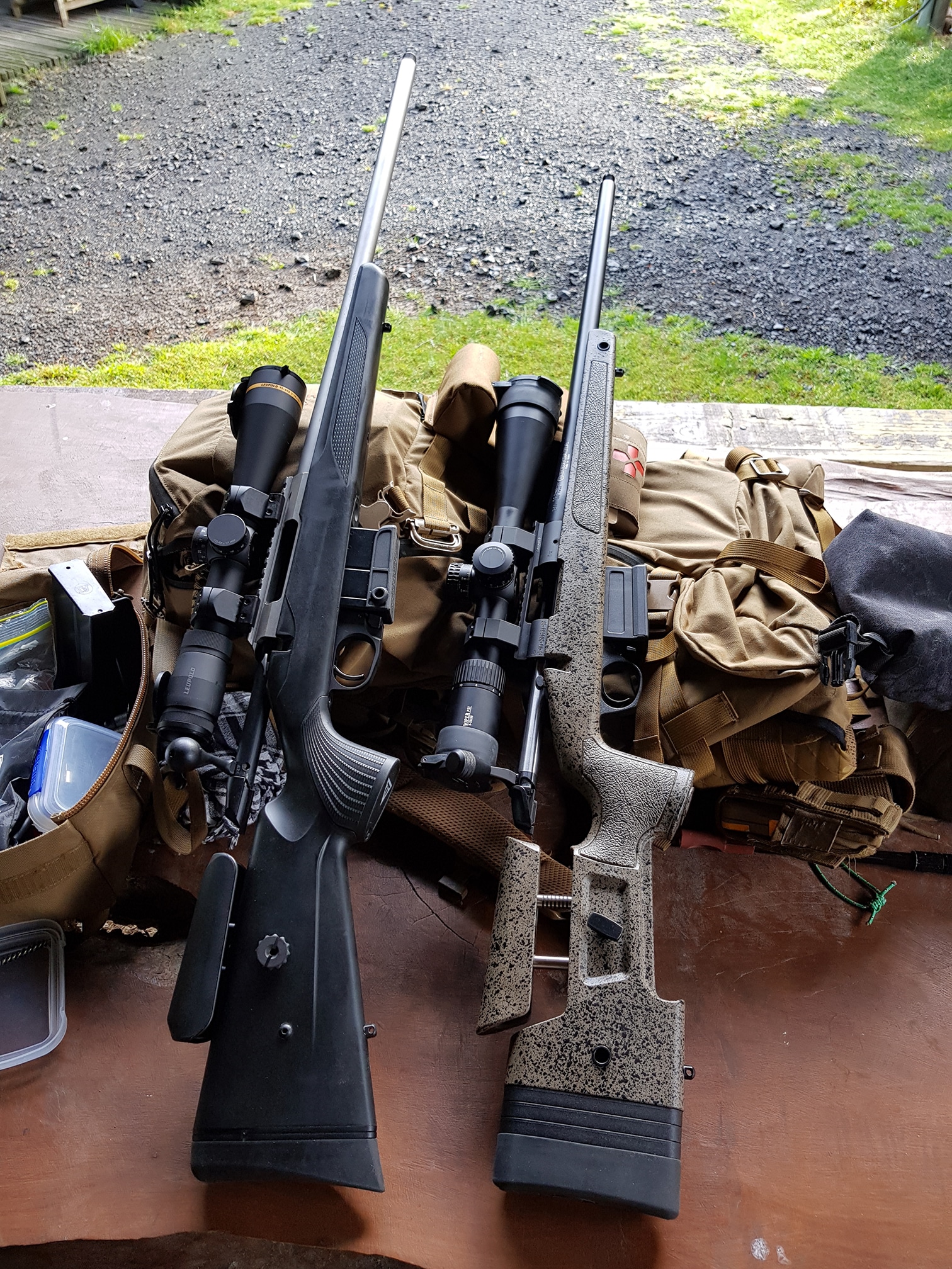 , The Crossover Rifles – a Tikka CTR and Bergara HMR